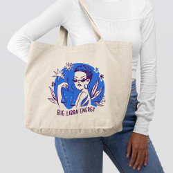 Γυναικεία Σκίτσα Ζώδια - Ζυγός (Τσάντα  Αγοράς)